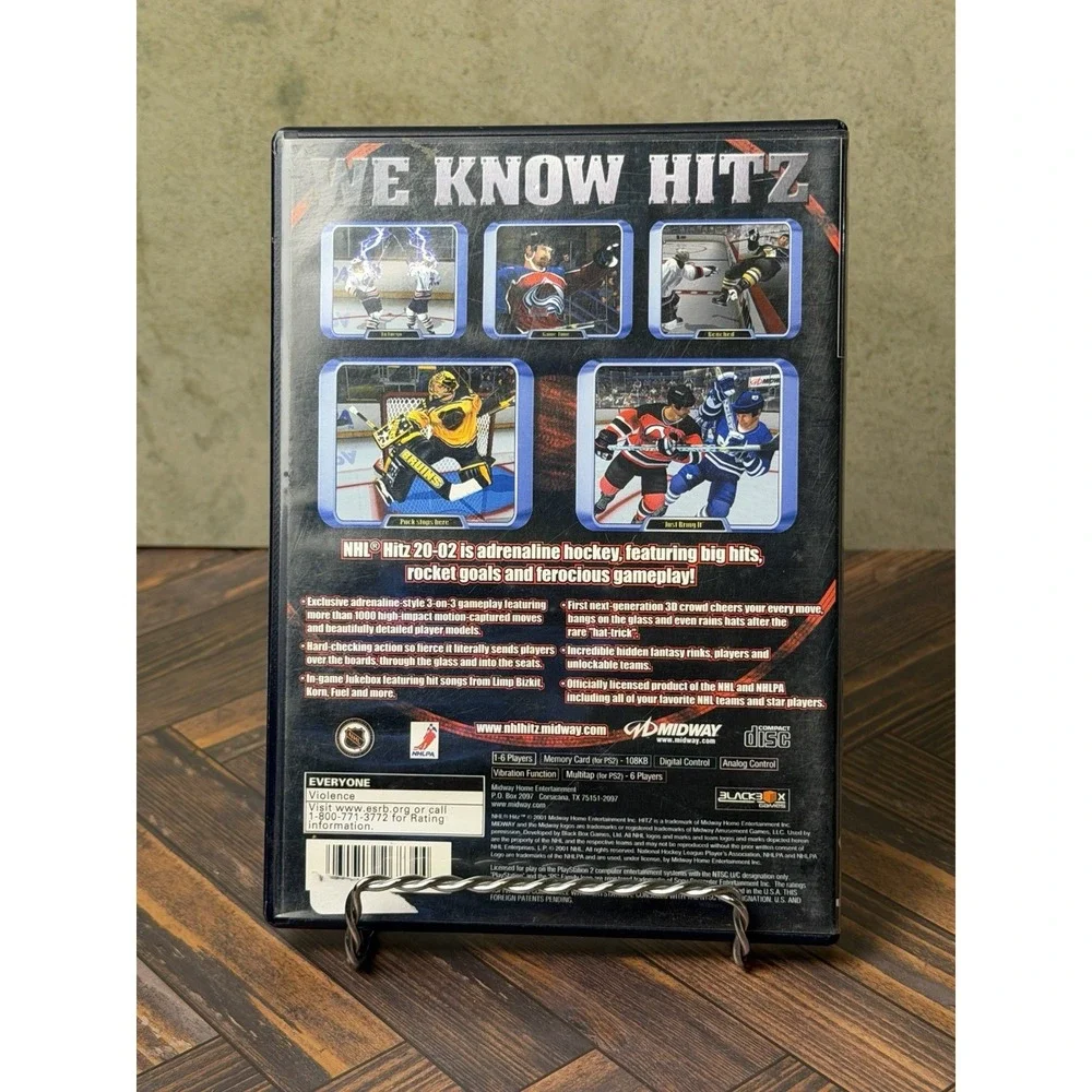 NHL Hitz 2002 PS2 Sony PlayStation 2